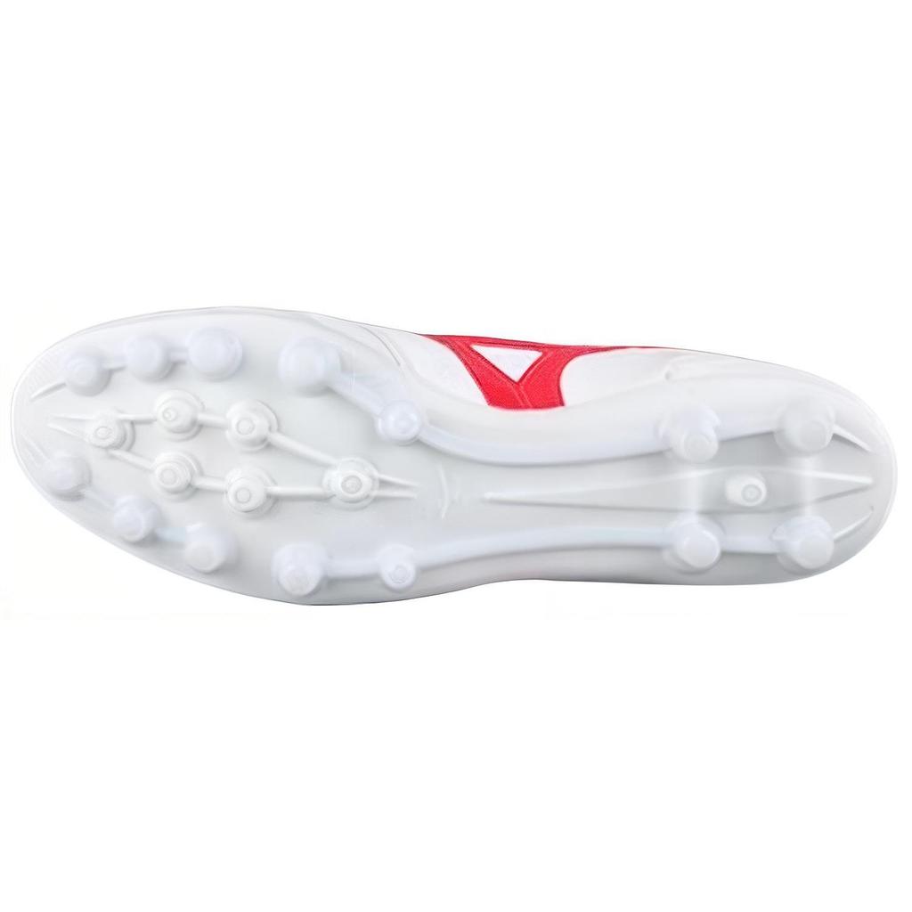 Mizuno Morelia 2 Pro Круглый носок Шнуровка AG (Резиновые короткие шипы) Искусственная трава Кожа кенгуру Нескользящие Прочные Футбольные бутсы P1GA231464