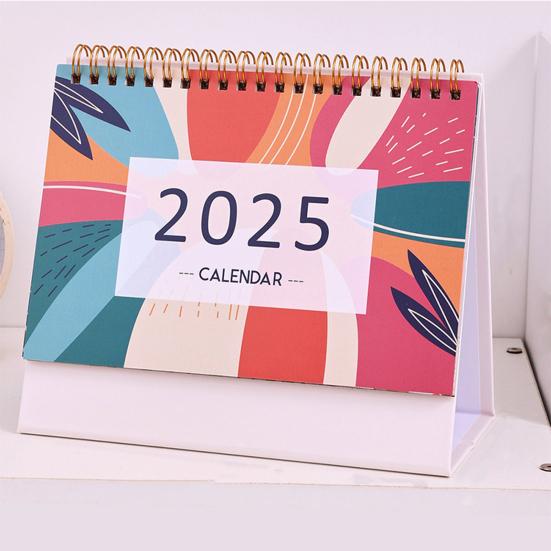 Мини-календарь на 2024-2025 гг. Настольный календарь на 18 месяцев, ежемесячный планировщик, список дел