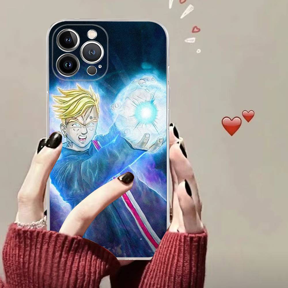Fashion Rapper DUKI TPU Silicone Case for IPhone 11 12 13 14 15 16 17 Pro Max Shockproof Clear Back Cover