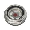Clear Oil Face Mirror Fittings Gauge Sight Glass Glass