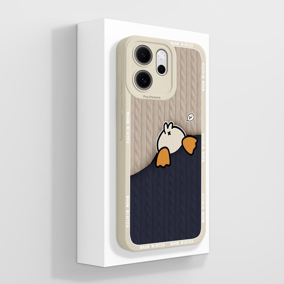 Case For OPPO Reno14 14F 14Pro Cute Panda Rabbit Fall Prevention Lightweight Simple Unique Cover For Reno14F Reno 14 Pro Capa