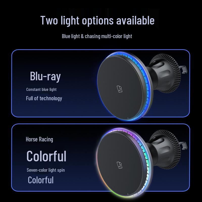 Беспроводной автомобильный держатель для телефона и зарядное устройство, совместимое с MagSafe, 15 Вт