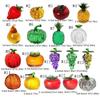 Glass Crafts Artificial Fruit Decoration Crystal Crafts Ornaments  Office
