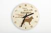 Malinois Belgian Shepherd Dog - clock with dog, wooden clock with engraving, personalised clock by Art-Dog