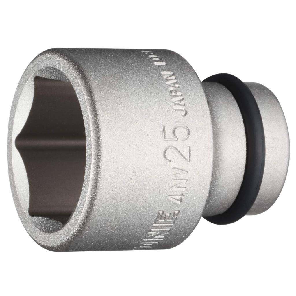 TONE Impact Socket Drive Angle Width Across Flats 25mm 4NV-25 12.7mm (1/2")