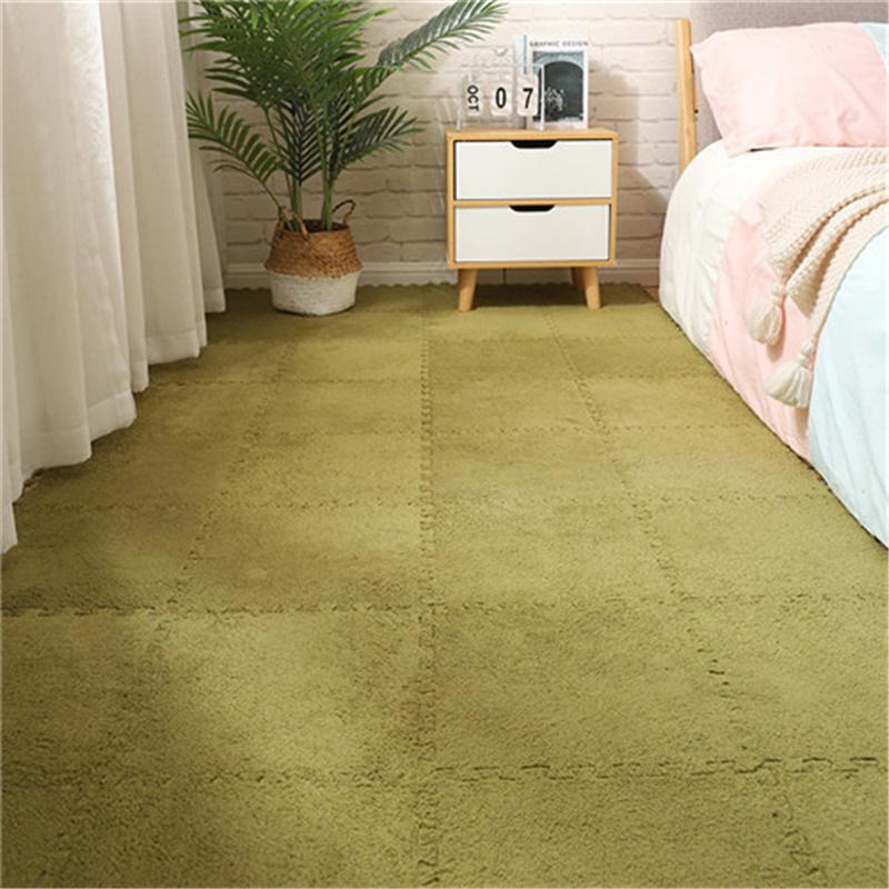 10/20 шт. 30*30 см ковры для гостиной, прикроватные детские мягкие волшебные плюшевые головоломки, толстые моющиеся коврики для ползания