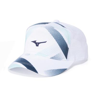 Теннисная кепка для клубных мероприятий шляпа унисекс 62JWC003 белая [Mizuno]