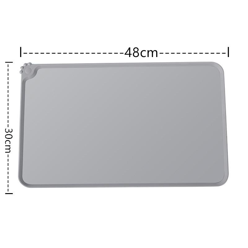 Водонепроницаемый силиконовый коврик для домашних животных для собаки кошки, подставка под еду для питомца, коврик для питья из миски, коврик для кормления собаки, портативный для кормления на улице