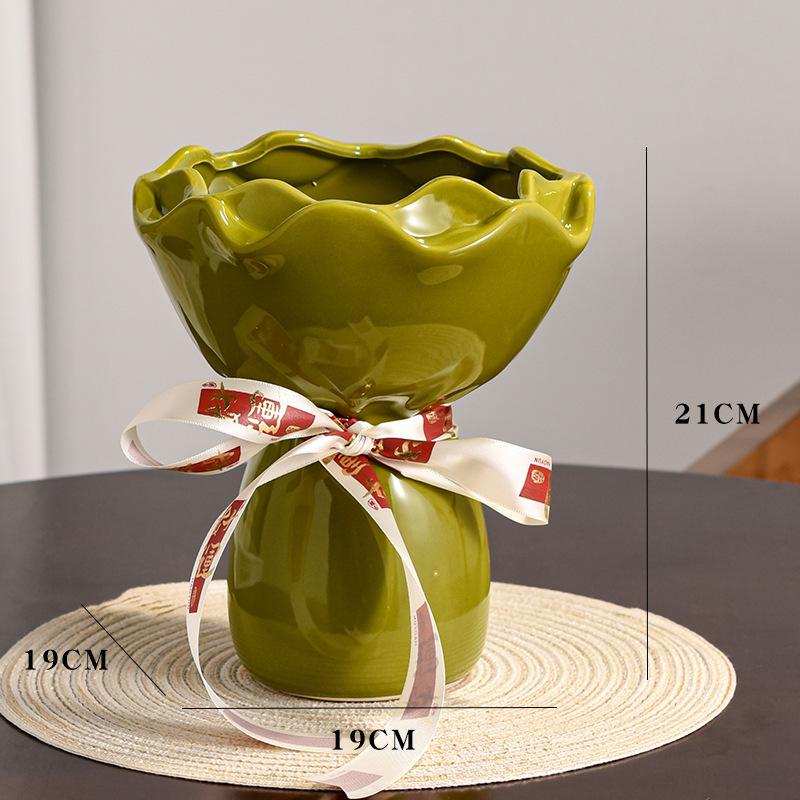 Элегантная Роскошная Маленькая Ваза для Свадебного Декора и Цветочных Композиций