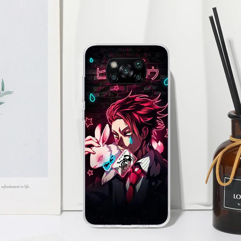 Hunter HXH Hisoka Phone Case For Xiaomi Poco X7 X6 X5 M7 M8 Pro F7 Ultra Redmi 15C 15 13C 13 12C 12 10 10C 10A Art Fundas Poco