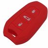 Силиконовый чехол для ключа jingyuqin 3 Buttons для Peugeot 508 301 2008 3008 4008 407 408 Citroen C5 C6 C4L CACTUS C3XR DS Smart Key