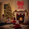 Christmas Decorations, Christmas Bow Decoration, Large Christmas Bows Outdoor, Christmas Bows Comes With Adhesive Backing