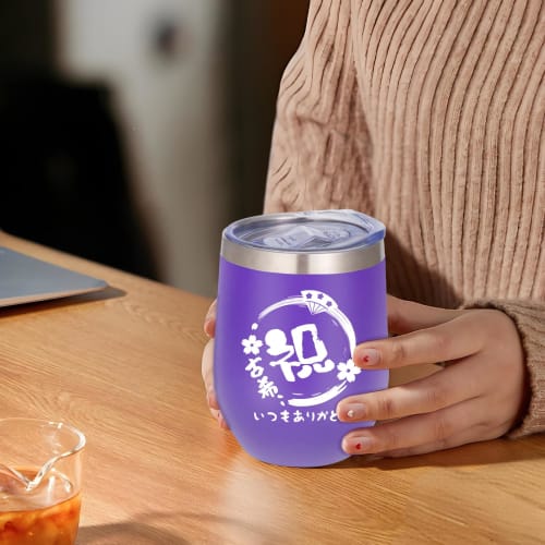 FILLING LUCK 350ml Stainless Steel Thermos with Airtight Lid, Keeps Drinks Hot or Cold, Vacuum Insulated, Popular Gift for Men and Women, 70th Birthda