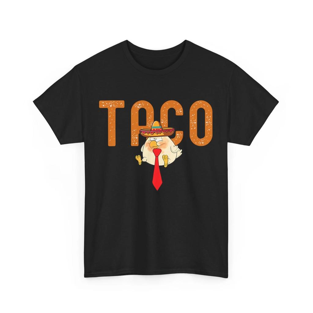 Taco Trump Always Chickens Out Shirt, Funny Trendy Chicken Taco T-Shirt