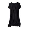 Women's Summer Dress Loose Beach Vacation Casual Deep V Neck Vest Dress Elegant Shirt Dress