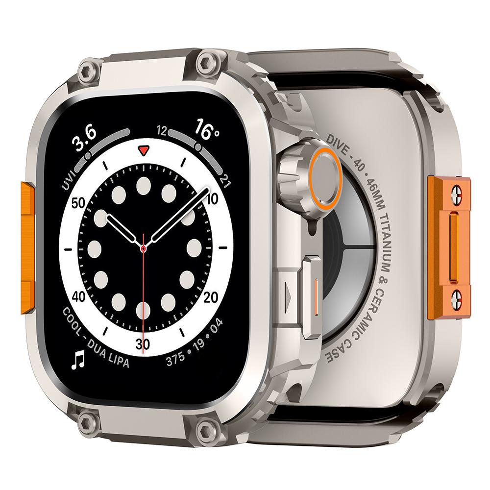 Корпус из нержавеющей стали для Apple Watch Series 11 46 мм Металлический Бампер Защитная Рамка для iwatch 10 46 ММ Аксессуары Защитная Крышка