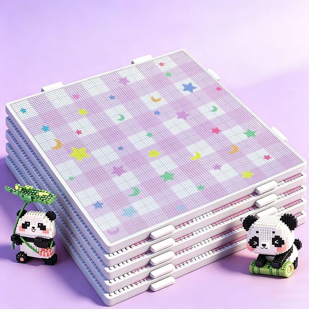 Reusable Fuse Beads Pegboards Heat Resistant Square Bead Boards New Craft Pegboards Puzzle Making