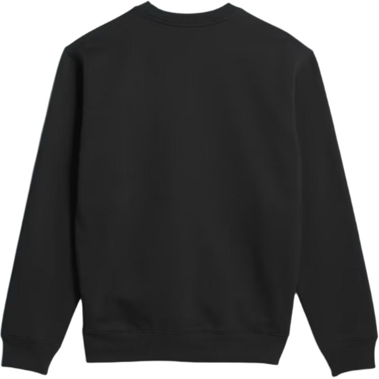 adidas Unisex Arched Logo Crewneck Sweatshirt Black Royal Blue White Unisex IY1623