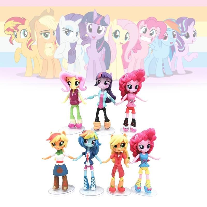 Pony My Little Friendship Is Magic Character Model Toy Cartoon Home Decoration