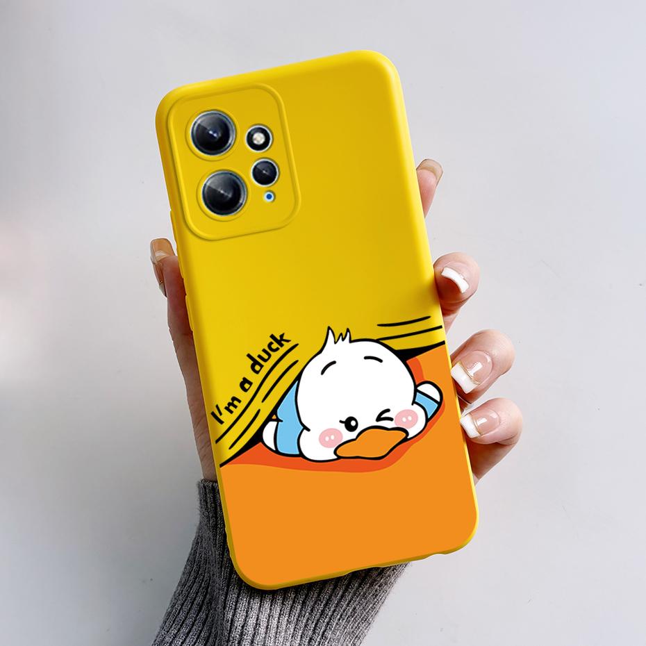 Чехол для Xiaomi Redmi Note 12 12S 4G 5G С рисунком Полная защита Мягкий силикон Стильный мультяшный чехол для Redmi Note 12 S Funda