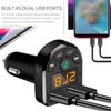 Bluetooth-compatible 5.0 FM Transmitter Car Kit MP3 Modulator Player Wireless Handsfree Audio Receiver Dual USB