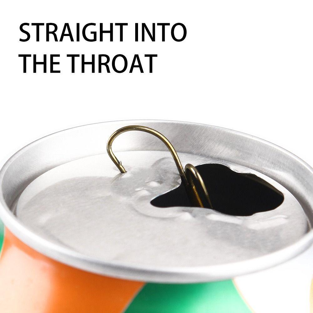 20 шт. противоскользящий якорный рыболовный крючок с золотыми зазубринами, двойной крючок, прочный двойной рыболовный крючок, рыболовные снасти