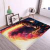 Японский истребитель демонов придверный коврик моющийся противоскользящий коврик для гостиной под диван и кресла, коврик для кухни и прикроватные коврики