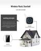 Self-Powered Wireless Waterproof Doorbell, Battery-Free and Wire-Free, for US/EU/UK Standards.