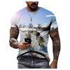 3D Casual Dog Print T Shirt Men Women Summer Animal Tee Man O Neck Short Sleeve Loose Tops Breathable Couples T Shirts