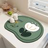 Kitchen Drain Pad Super Absorbent Drainer Mat Rug Dish Drying Rug Tableware Dinnerware Placemat Coffee Draining Pad Kitchen Mat