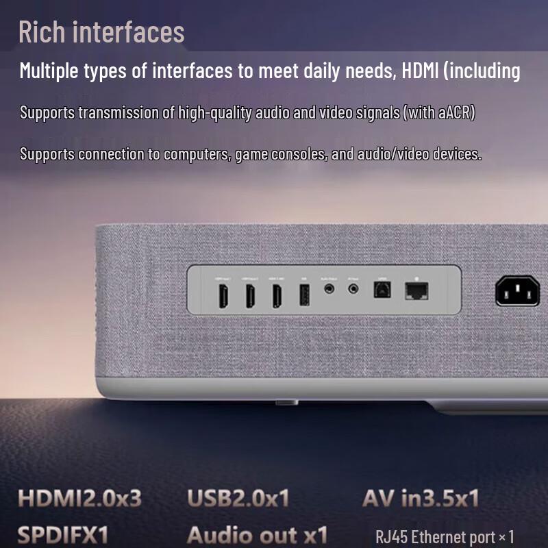 APPOTRONICS A500 4K UHD Домашний кинотеатр Лазерный проектор (Китайская версия)