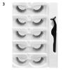 5 пар/компл. самоклеящиеся накладные ресницы с пинцетом, ресницы без клея, натуральные вьющиеся ресницы, макияж глаз