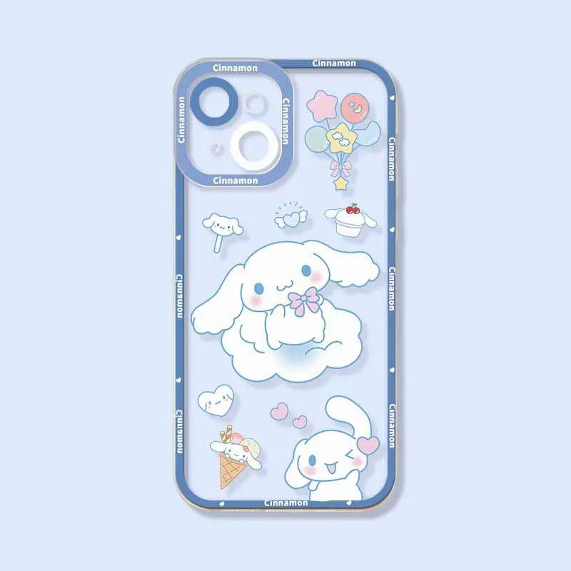 Милый и красивый чехол Cinnamoroll для Xiaomi Redmi 15C Note 15 Pro 14C Note 14 13 12 10 11 Pro Plus 11S 13C 12C 5G 4G Прозрачный корпус