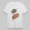 Women's Plus Size Classic T-Shirt Minimalist Botanical Line Art 100% Cotton Tee