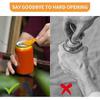 Manual simple can opener, 6 colorful soft drink openers for beer cans