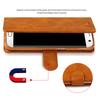 For X Iphone 6s 7 8 Plus Slim Flip Magnetic Leather Case Card Wallet Cover Stand