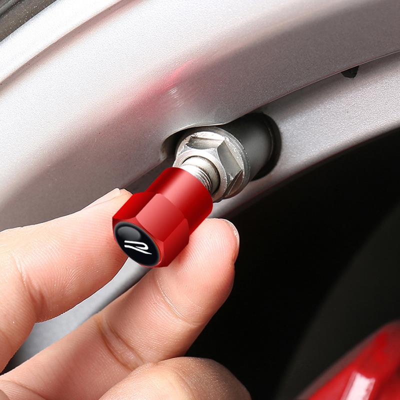 RSQ1 VW 2026 Hot New 4pcs Auto Emblem Cap New R logo Case For VW Volkswagen Golf 8 MK8 Accessories