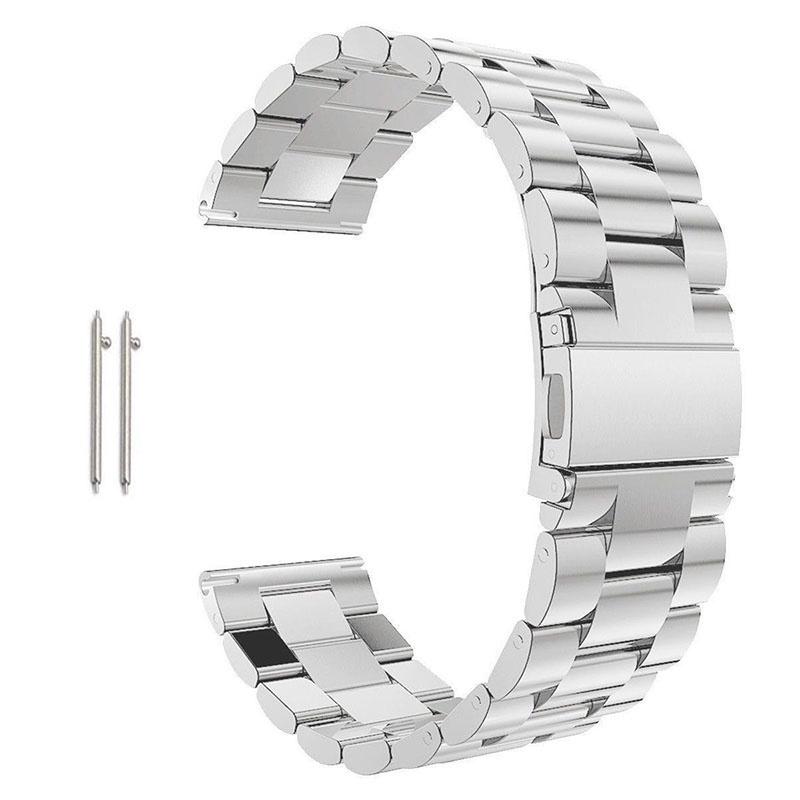 Роскошный ремешок для часов из нержавеющей стали с быстросъемным механизмом, доступный в нескольких размерах и цветах