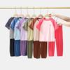 Children's Short-sleeved Set Summer Thin Pajama Set for Boys and Girls Family Home Suit Set