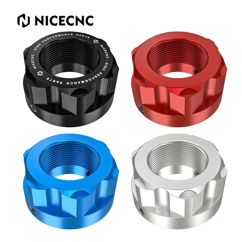 NICECNC For Yamaha Blaster 200 YFS200 SE Special Edition ATV Locking Axle Nut Banshee 350 YFZ350 1987-2006 1988 2004 Accessories