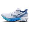Mizuno Wave Rider 28 белые универсальные синие мужские кроссовки J1GC240301