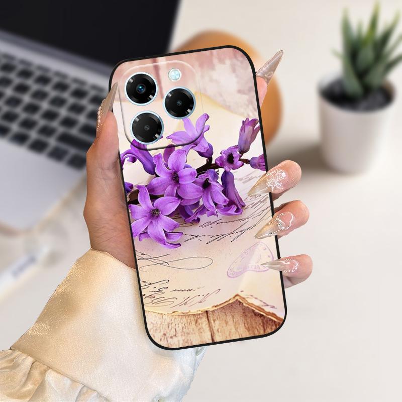 Для Infinix Note 40X 5G Чехол X6838 Популярный Модный Мягкий Силиконовый Чехлы для Телефона Бампер Защитная Крышка Для Infinix Note40X Защитник Fundas