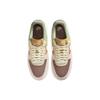 Nike Air Force 1 07 LX Oil Green Terra Blush Женские кроссовки Коричневый кунжут Бледно-слоновая кость FZ3782-386