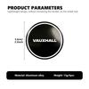 For mini fa1Aluminium Emblem Car Wheel Center Cover Sticker Hub Caps Decal For Vauxhall Tigra Corsa VXR Astra D G J H Zafira Vectra