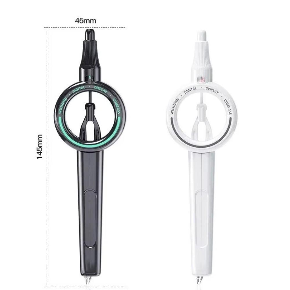 Visible Radius Scale Digital Display Compass Multi-Functional Drafting Compass Drafting Work