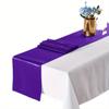 1 Pc Satin Table Runner Wedding Banquet Party Supply Christmas Table Cloth Home Modern Coffee Dining Luxury Table Decoration