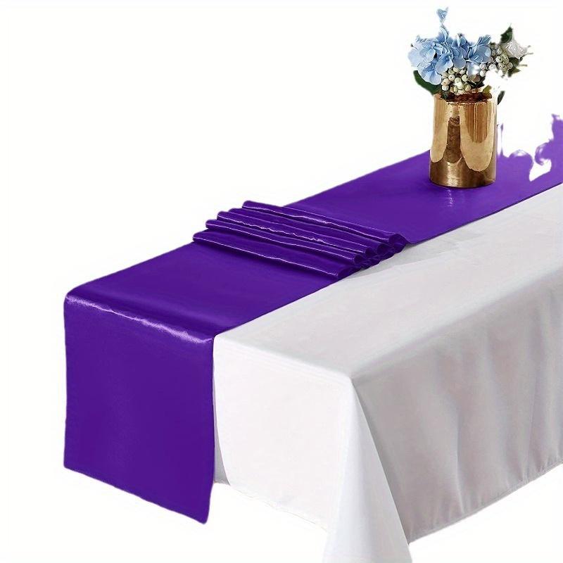 1 Pc Satin Table Runner Wedding Banquet Party Supply Christmas Table Cloth Home Modern Coffee Dining Luxury Table Decoration