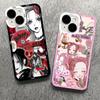 Cartoon Anime Oosaki Nana Phone Case 15 14 13 12 Pro Max Mini X XS XR SE 7 8 Plus Couple Cover for iPhone 11 Cases