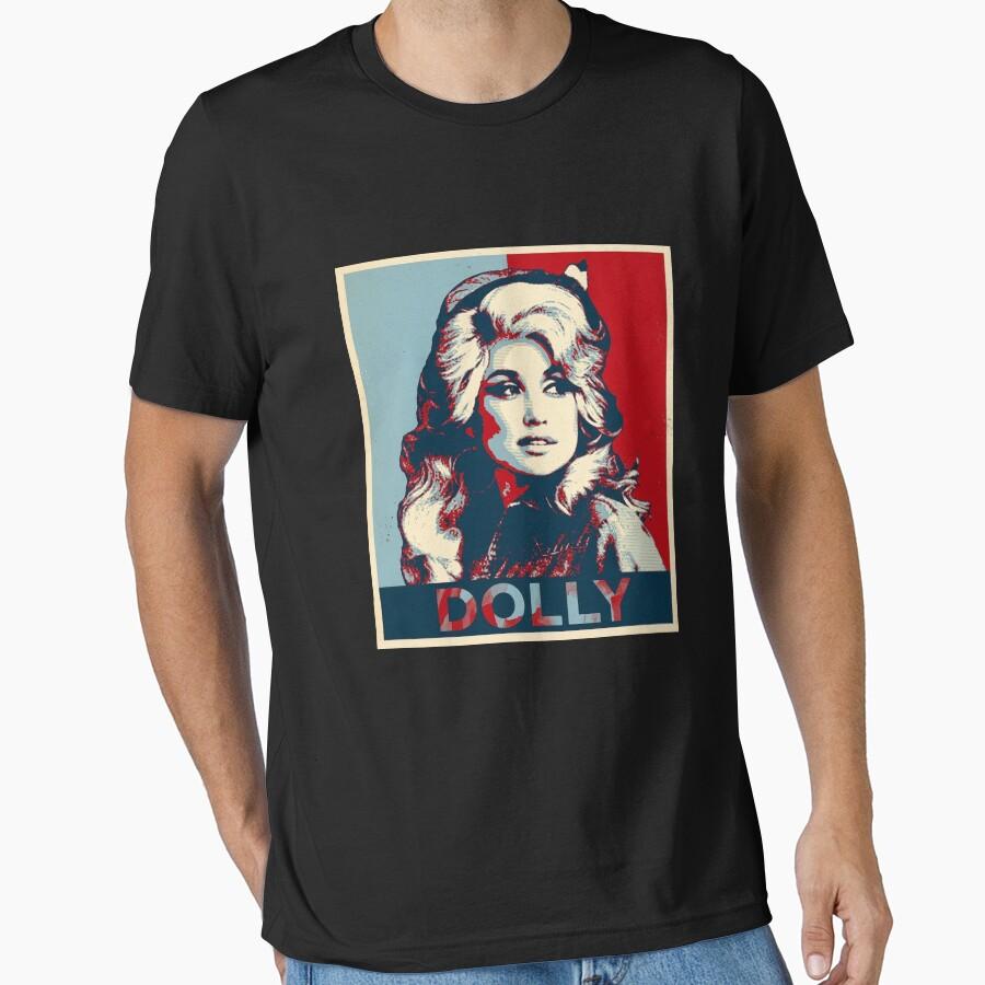 Dolly Parton Retro 80s Pop Art Essential T-Shirt