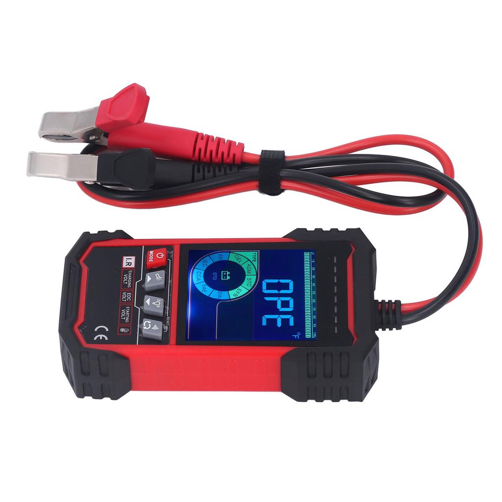 12 В 24 В тестер аккумулятора цветной экран анализатор нагрузки аккумулятора емкость заряда автомобильного элемента